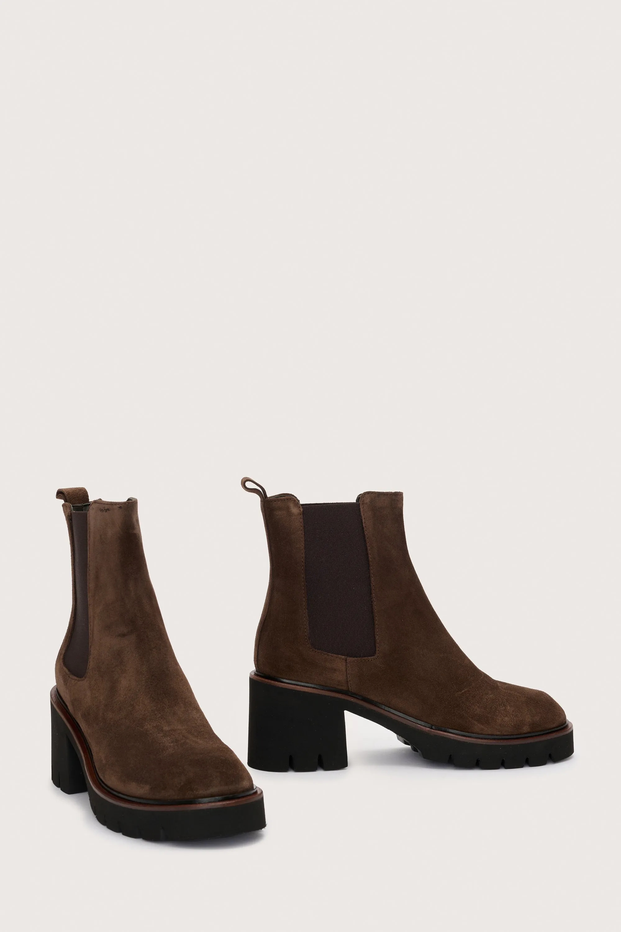 Ali Suede Boot Chocolate Brown