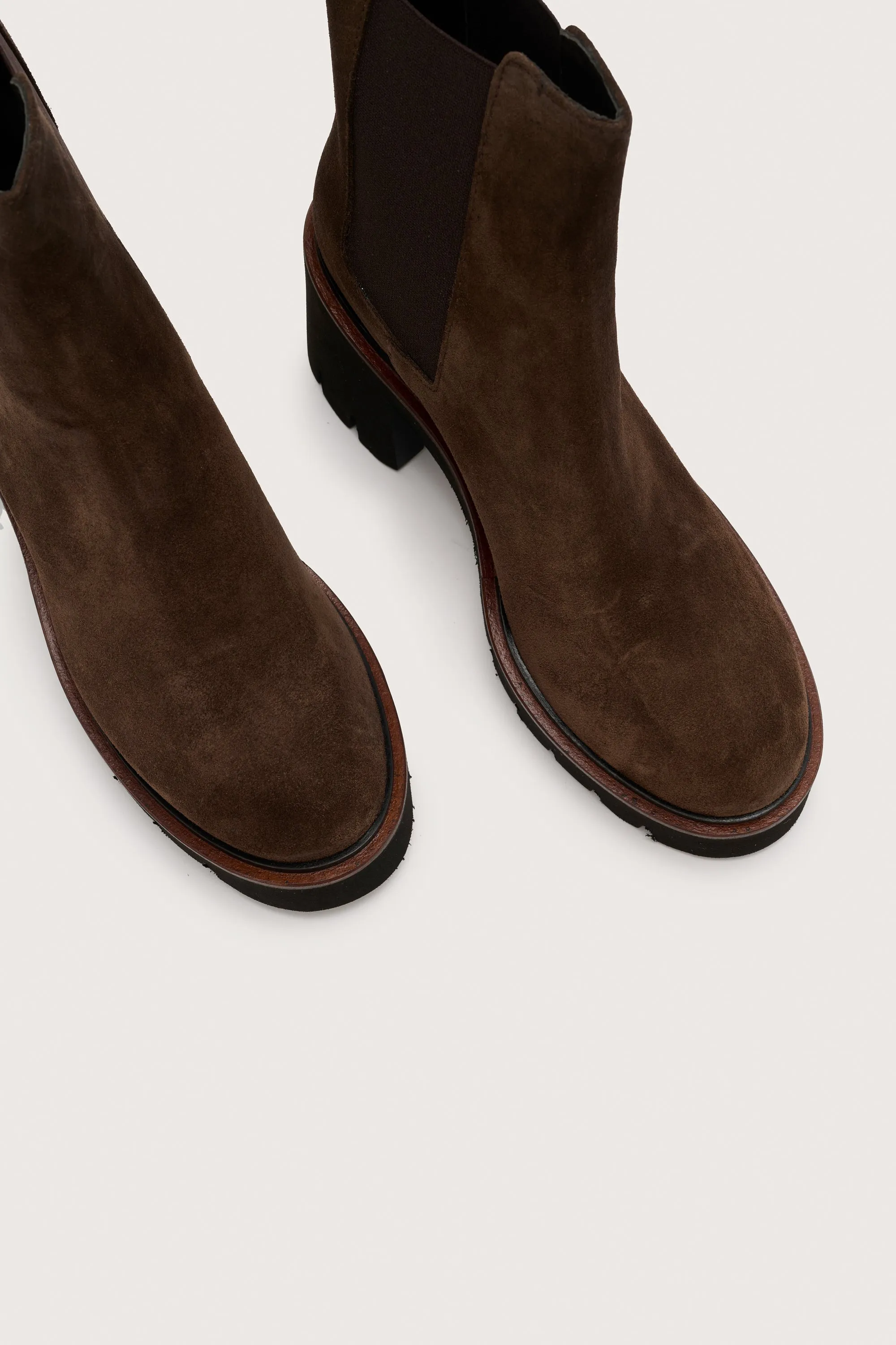 Ali Suede Boot Chocolate Brown