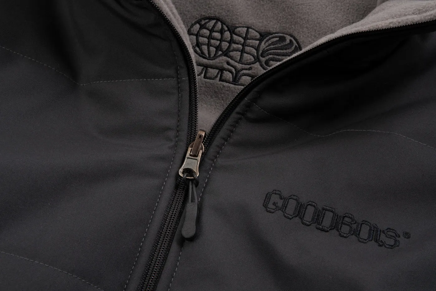 ALIEN REV. PADDED FLEECE VEST GREY