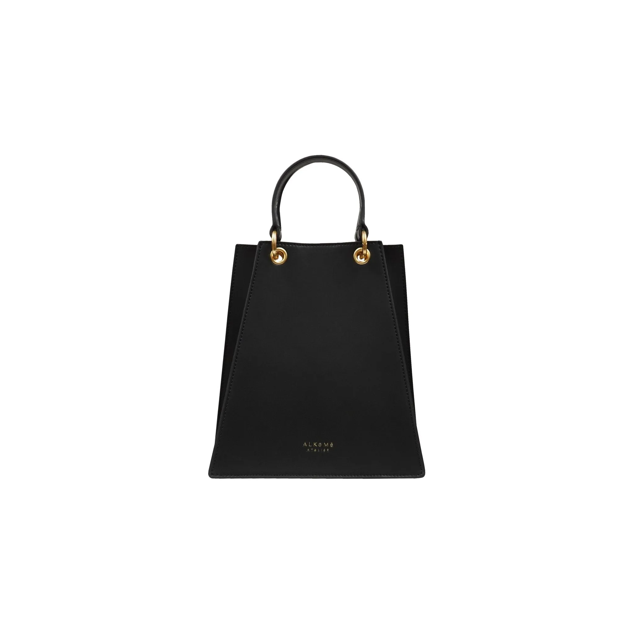 Alkeme Atelier Fire Triangular Satchel - Black