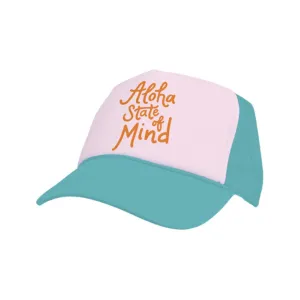 Aloha State of Mind Keiki Trucker Hat