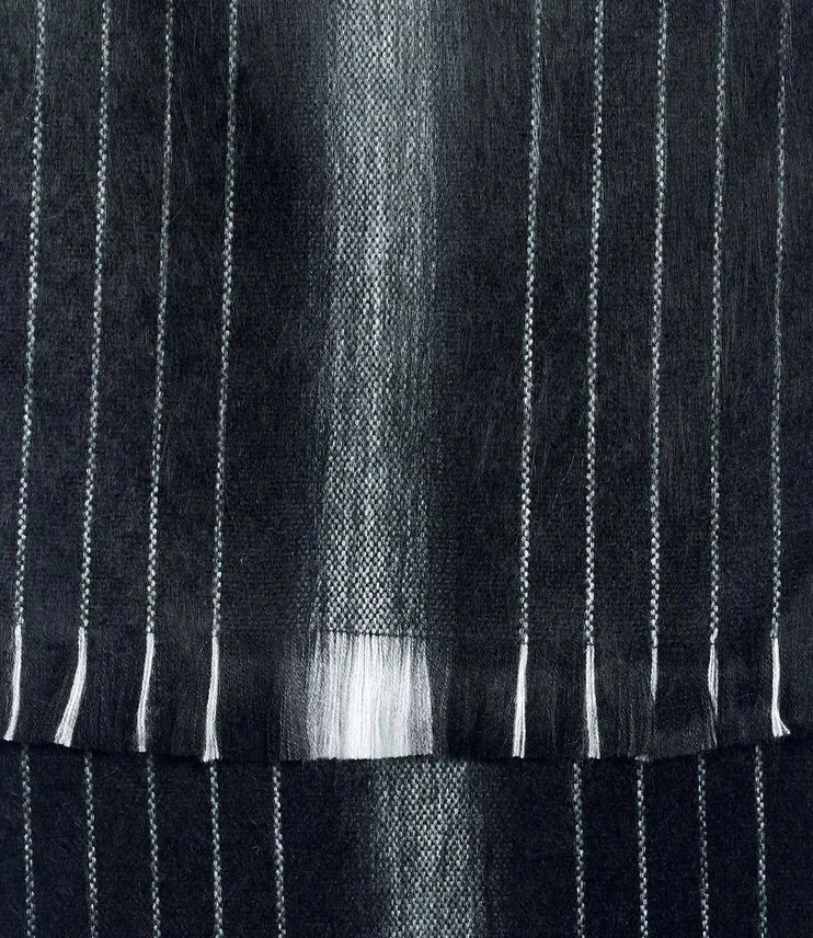 Alpaca Scarf - Black Pearl