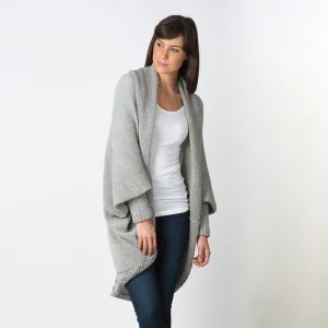 Alpaca Wool Blend Oversize Cardigan