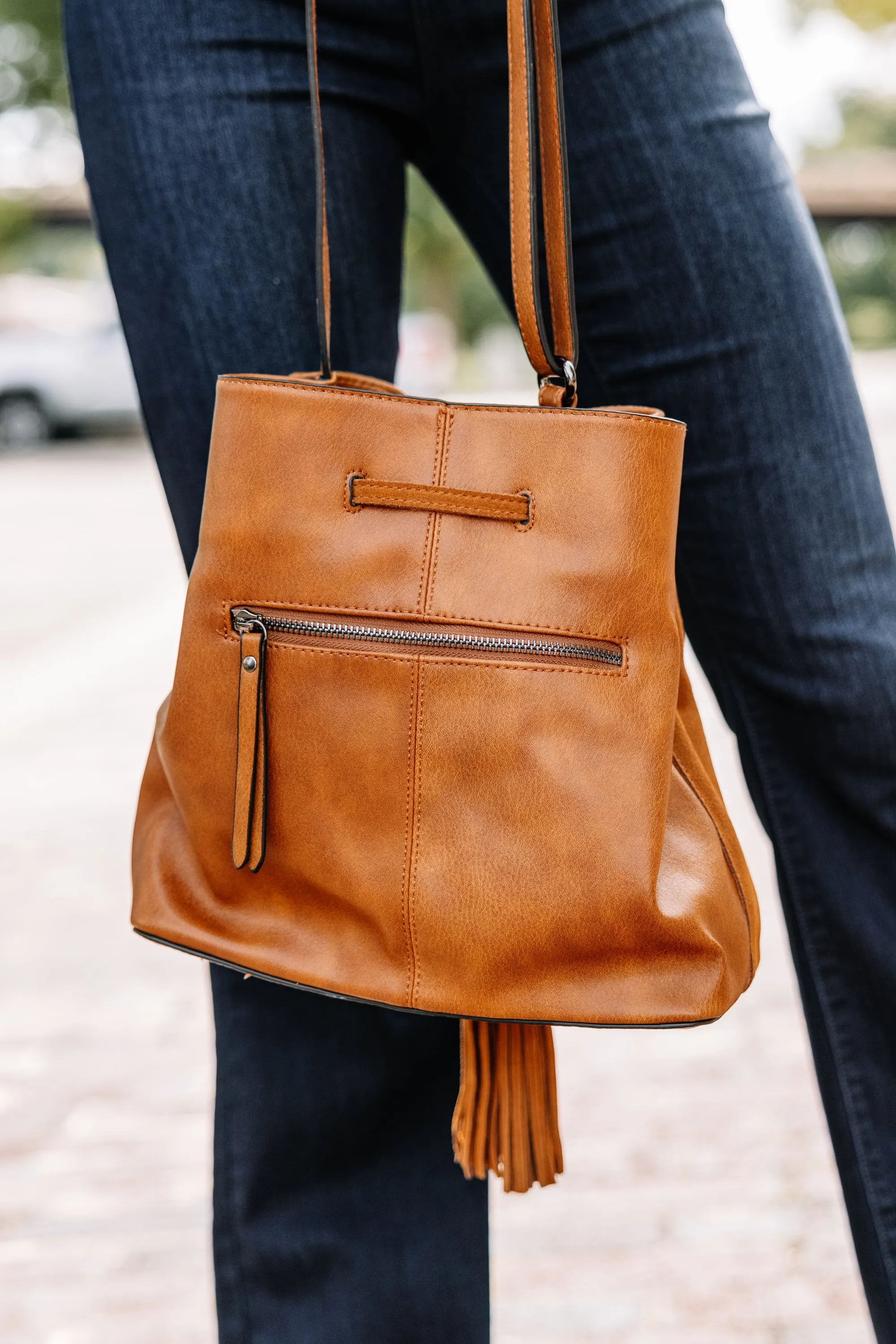 Already Established Tan Brown Purse