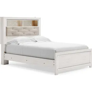 Altyra Full Bookcase Bed - White