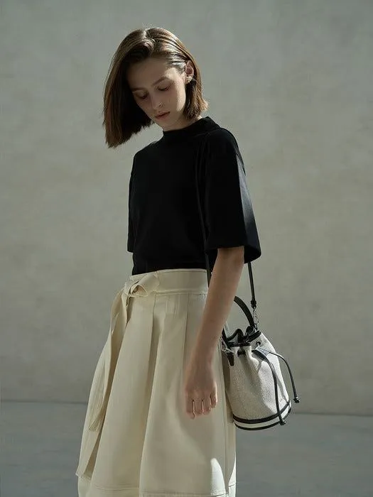 AMAG STUDIO LTC CANNELE BAG BLACK