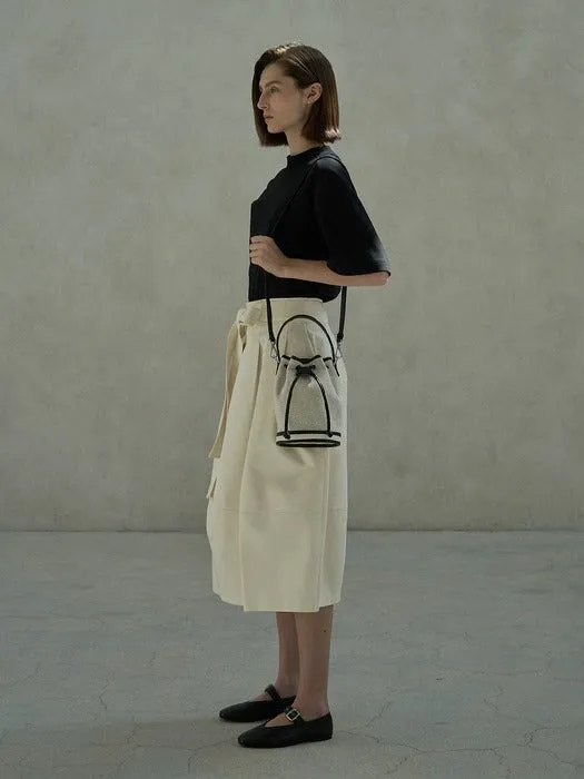 AMAG STUDIO LTC CANNELE BAG BLACK