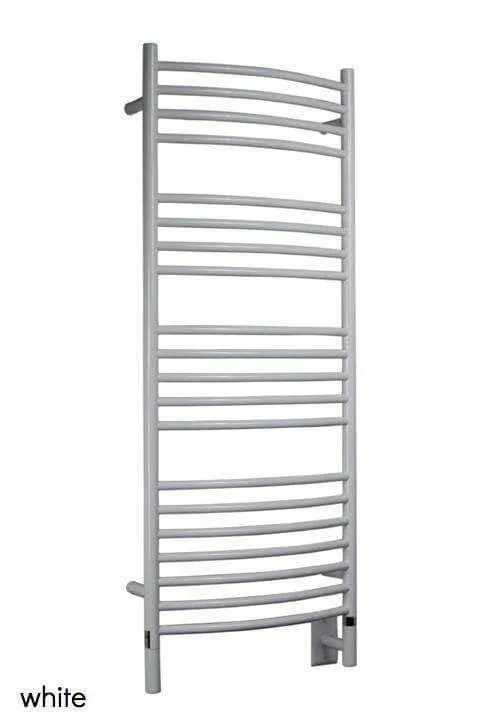Amba Jeeves D Curved Hardwired Towel Warmer  - 20.5"w x 53"h