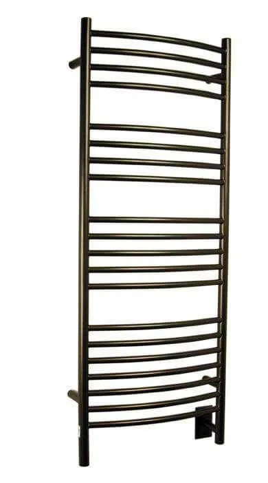 Amba Jeeves D Curved Hardwired Towel Warmer  - 20.5"w x 53"h