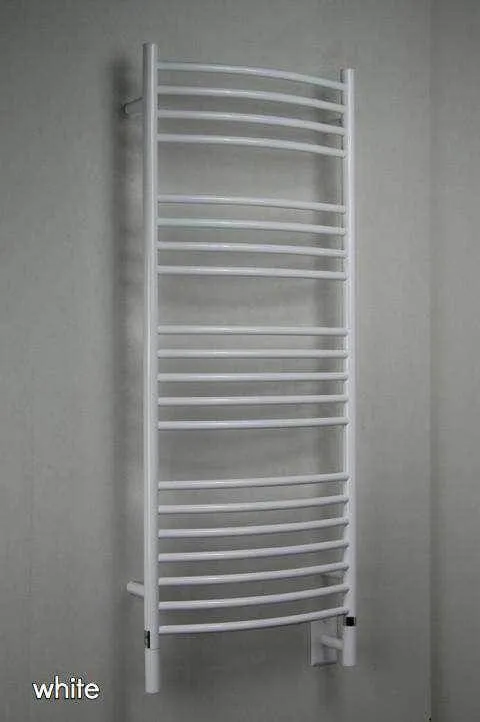 Amba Jeeves D Curved Hardwired Towel Warmer  - 20.5"w x 53"h