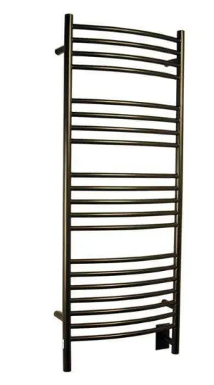 Amba Jeeves D Curved Hardwired Towel Warmer  - 20.5"w x 53"h