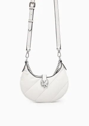 Amelia Mini Crossbody Bag - White