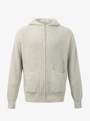 American Casual Cotton Hooded Sweater