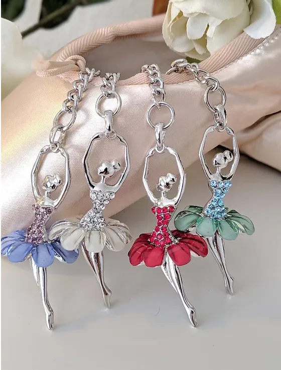 American Dance Supply Ballerina Keychain