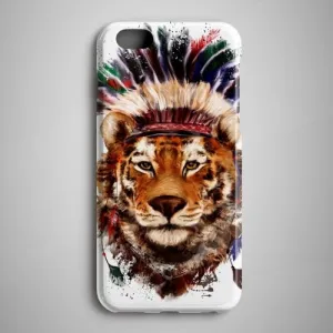 American Tiger Painting iPhone X Case iPhone 8