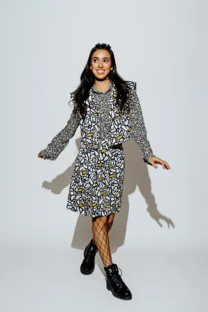 Amiable Marble Print Shirt - Bardees