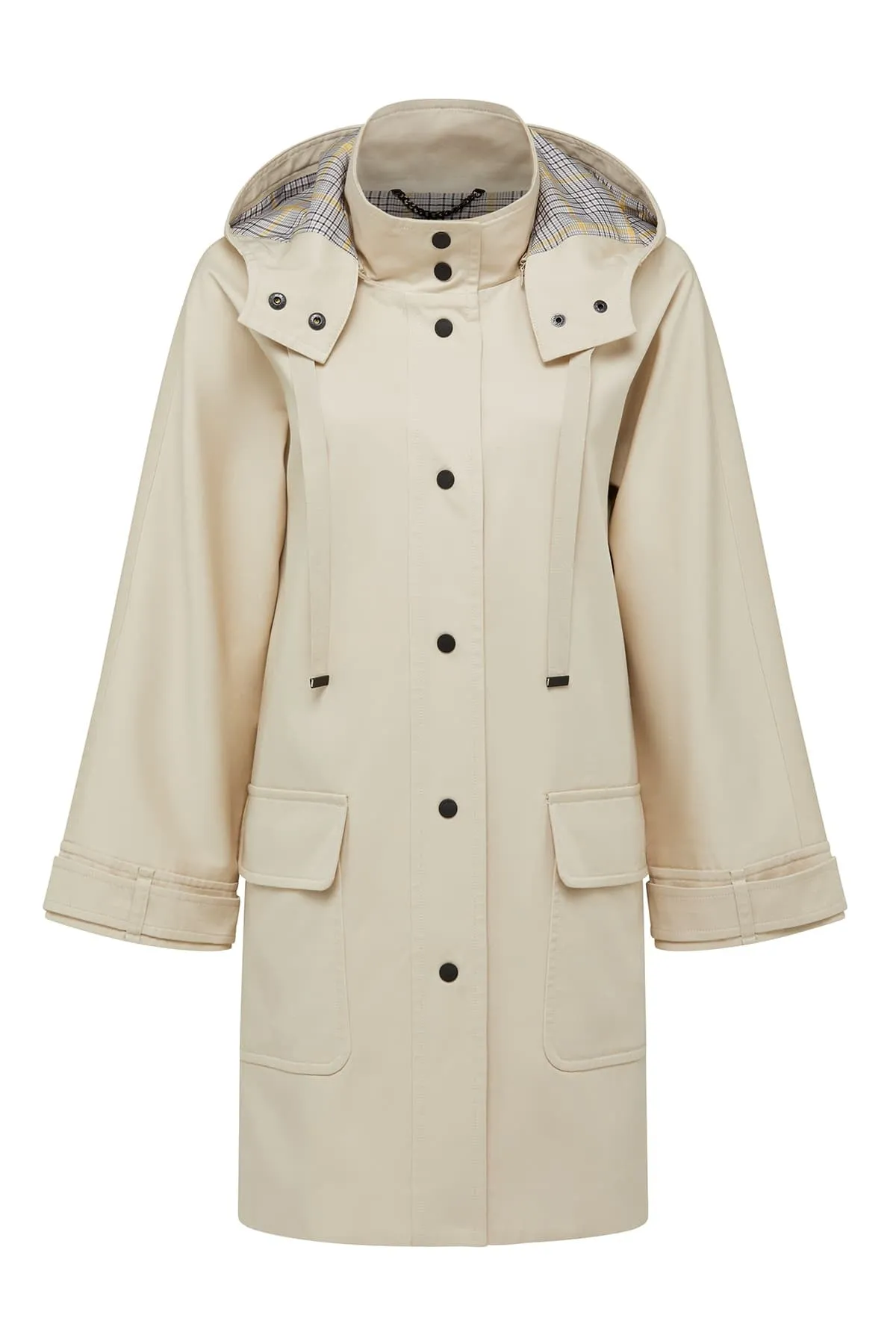 Anais Car Coat - Stone