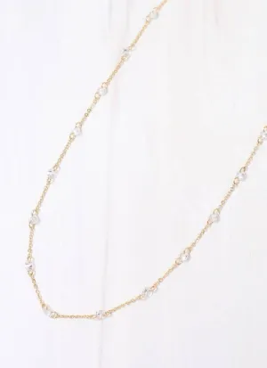Anamaria Necklace with CZs GOLD