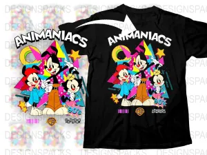 Animaniacs 90's Retro Cartoon Network Png Digital Download