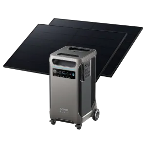Anker Solix F3800   405W Rigid Solar Panels   FREE Protective Cover Bag