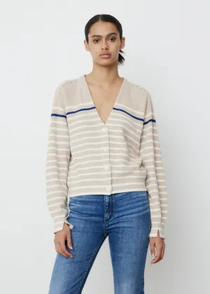 Ann Striped Cardigan
