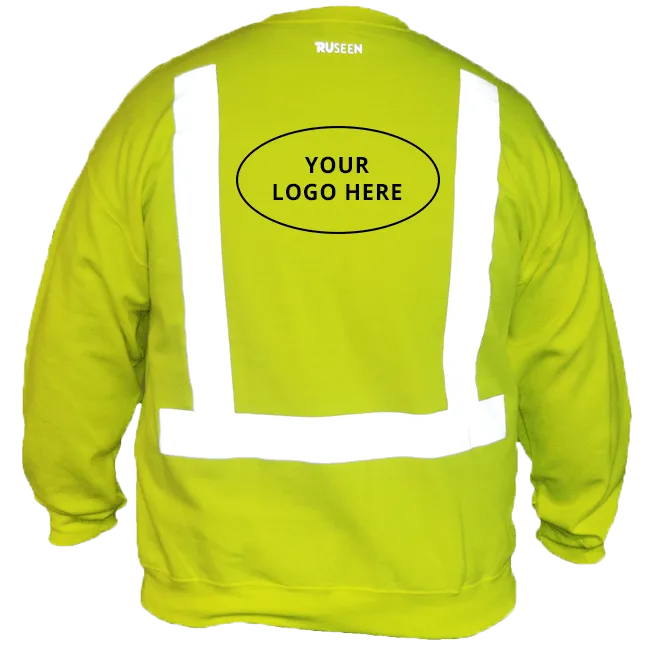 ANSI Reflective Sweatshirt with Custom Logo