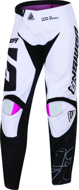 Answer 23 Syncron CC Pant Black/White/Rhodamine Womens - 4 Regular