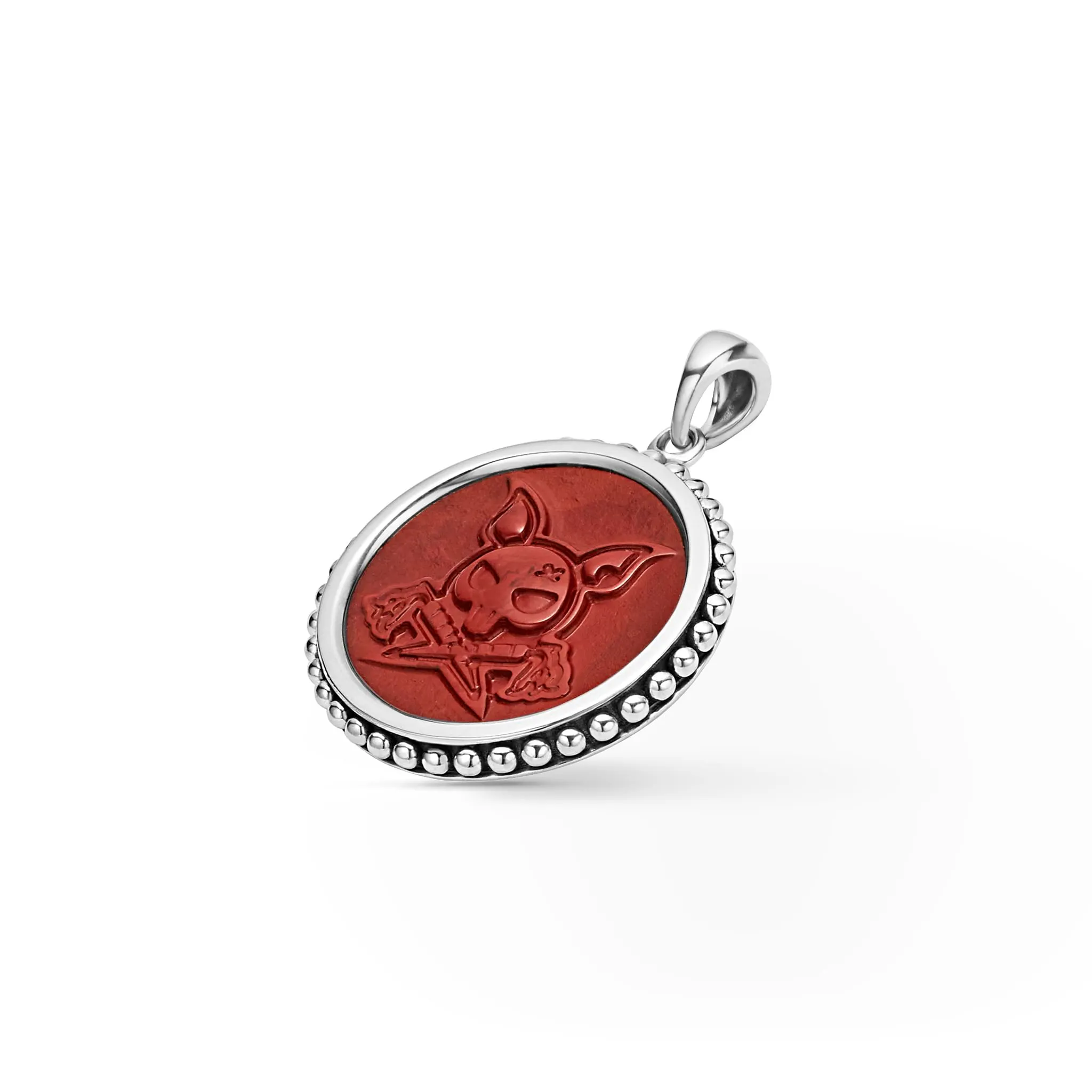 Anthem Red Jasper Krunch Amulet