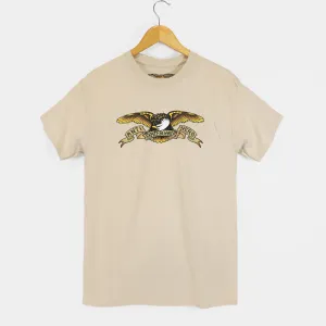 Anti Hero Skateboards - Eagle T-Shirt - Sand / Brown