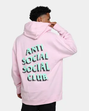 Anti Social Social Club Toned Down Hoodie Pink