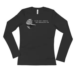 Anti-Terrorism Fitted Long Sleeve Tee