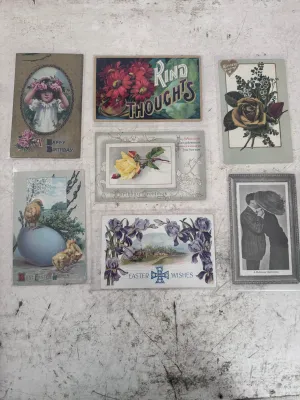 Antique postcard picked at random sold individually