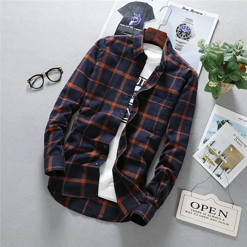 Antonios Long Sleeve Oxford Shirt Men