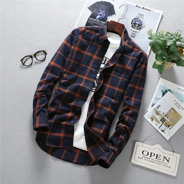 Antonios Long Sleeve Oxford Shirt Men