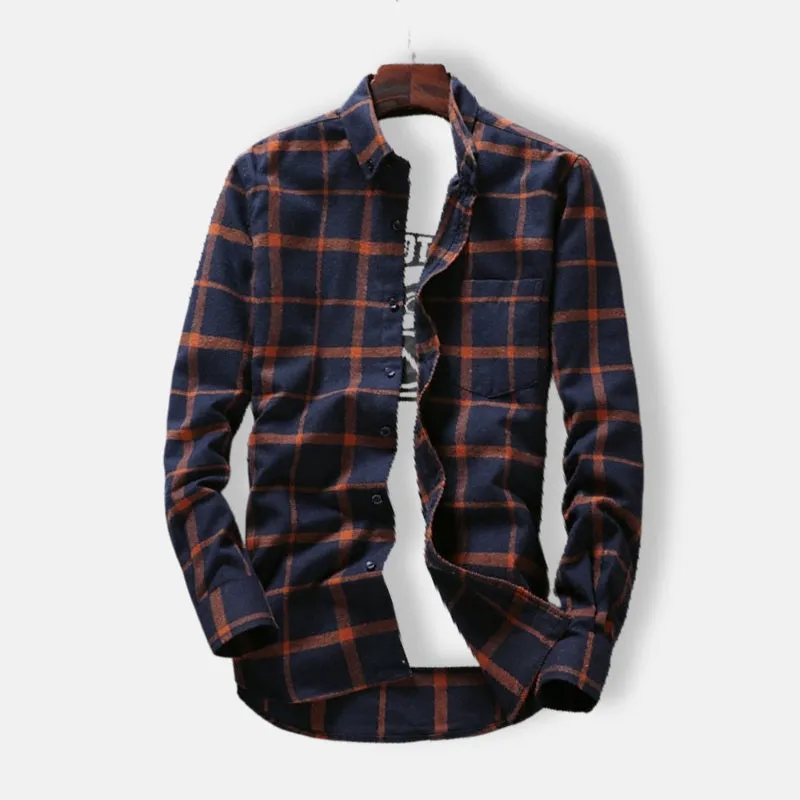 Antonios Long Sleeve Oxford Shirt Men