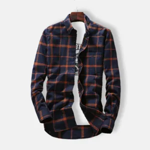 Antonios Long Sleeve Oxford Shirt Men