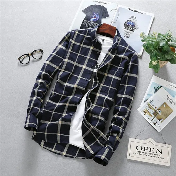 Antonios Long Sleeve Oxford Shirt Men