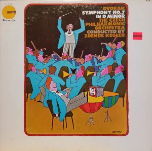 Antonín Dvořák : The Czech Philharmonic Orchestra, Zdeněk Košler - Symphony No 7 In D Minor (LP, Album) (VG )