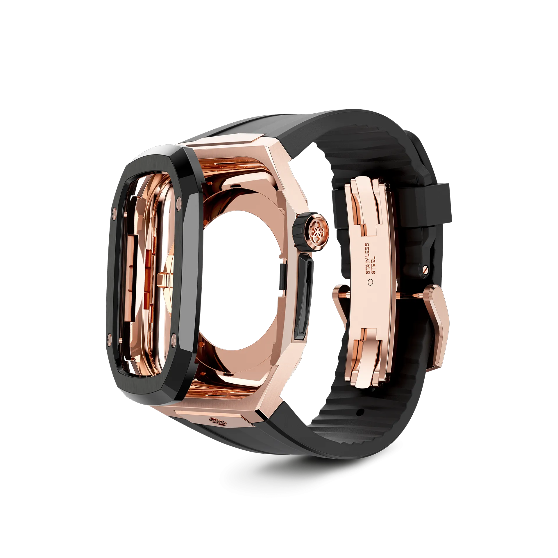 Apple Watch Case / SPIII41 - Rose Gold Jet Black