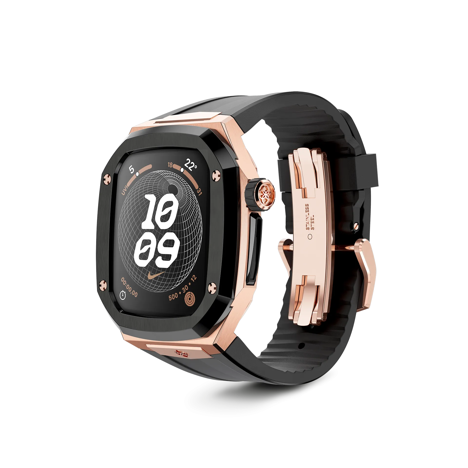 Apple Watch Case / SPIII41 - Rose Gold Jet Black