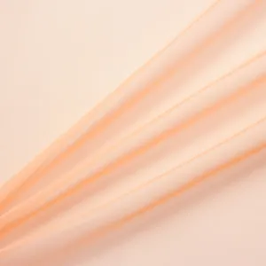 Apricot Silk Chiffon