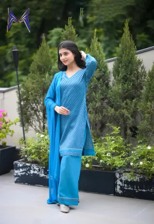 Aqua Elegance Attire