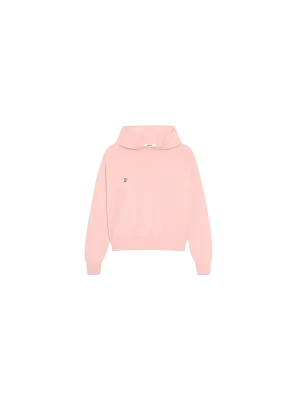 Archive Kids Merino Wool Hoodie—pearl pink