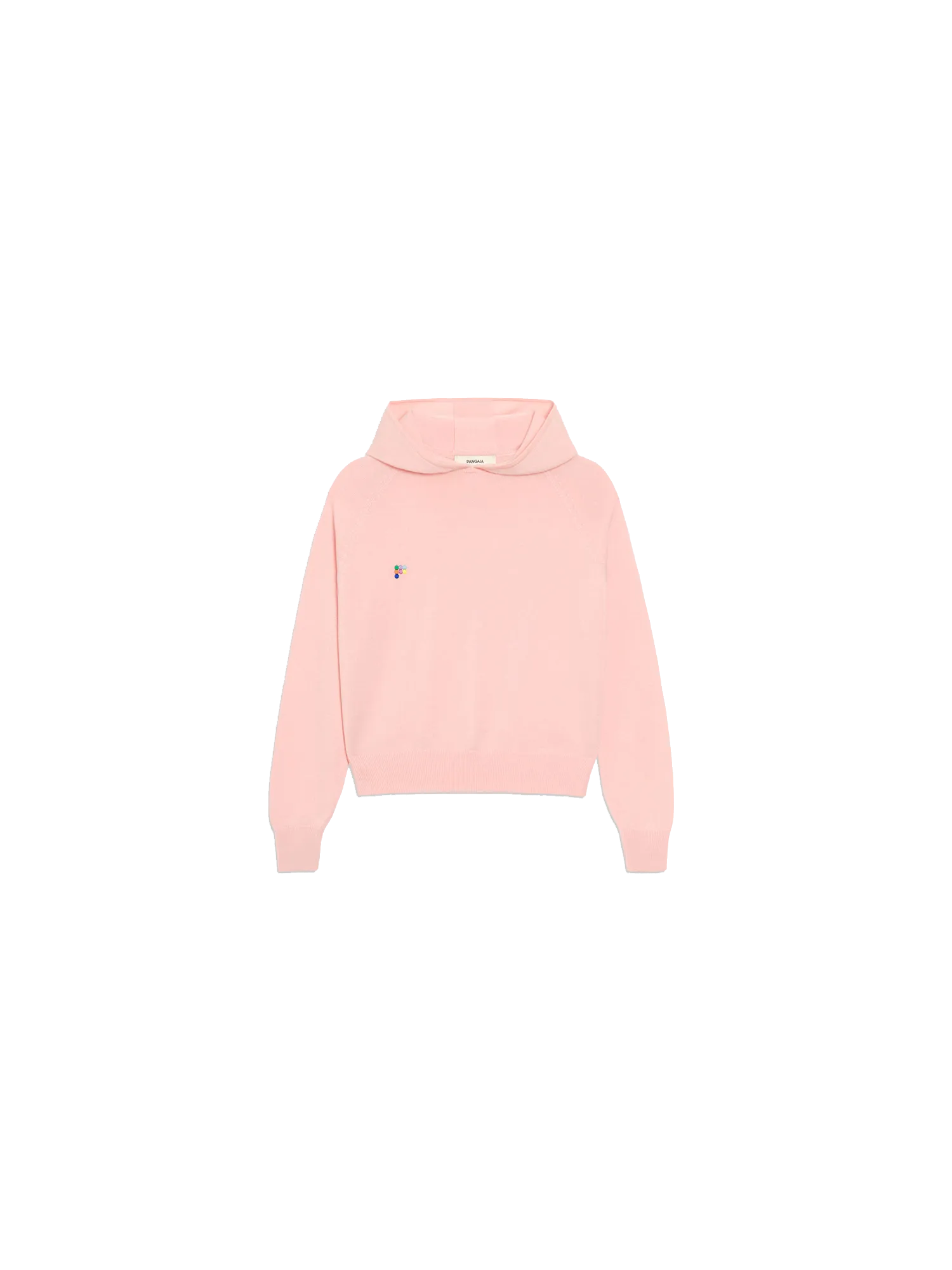 Archive Kids Merino Wool Hoodie—pearl pink