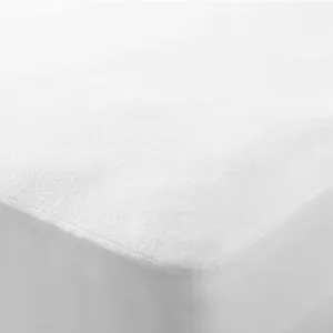 Aria Terry Towelling Waterproof Queen Mattress Protector