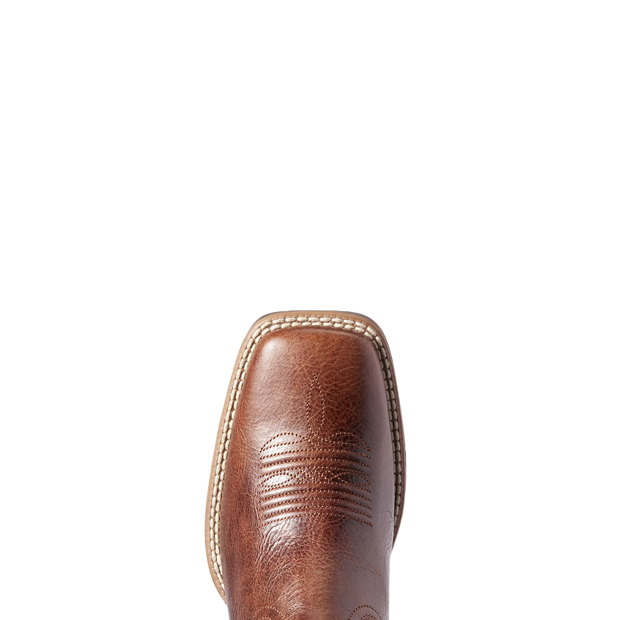 Ariat Ladies Primera Barrel Brown & Teal Stretchfit Boots 10038303