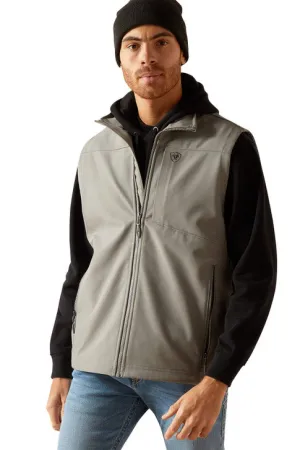 Ariat Men's Logo 2.0 Jetty Grey Softshell Vest 10046612
