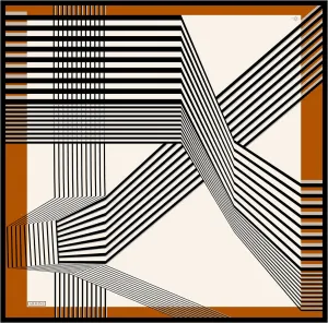 Armine Metro Square Silk Scarf #33