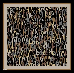 Armine Nudle Designer Silk Scarf #5