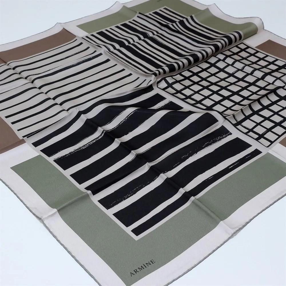 Armine Stylish Turkish Silk Scarf No. 31